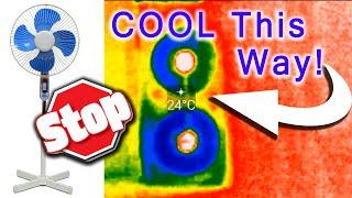 Too HOT? Cool your room Properly. How to Stop blowing hot Air in house: Natural AC with Window Fans?