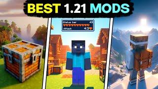 Top 5 Useful Mods For Mcpe (1.21+) || Best Survival Mods For Minecraft pocket edition 