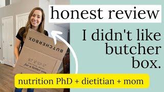 Butcher Box HONEST review: I didn't like it