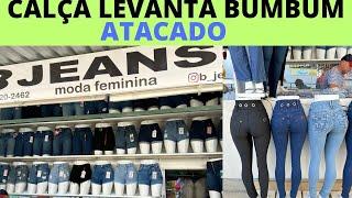 CALÇA JEANS LEVANTA BUMBUM NO ATACADO FEIRA DE CARUARU- PE