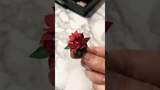 One day left!! #miniatures #miniature #poinsettia #christmascrafts