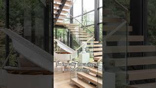 What Is A Floating Staircase? #homedecor #interiordesign #podcast