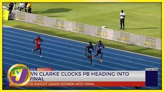 Roshawn Clarke Clocks PB Heading into 400M Hurdles Final