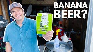 Hoppy banana beer | Bananza hazy pale ale home brew recipe