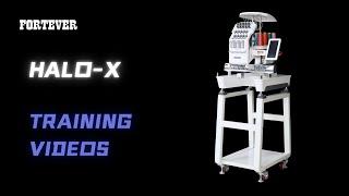 5.How to embroider socks with HALO-X？