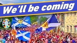 We’ll be coming down the road | Tartan Army Scotland football fans street chant [text subtitle]