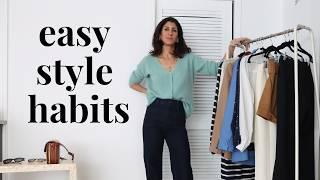 6 simple habits to improve your personal style and build a closet you love