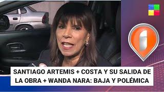 Santiago Artemis + Costa afuera de la obra + Wanda Nara: polémica #Intrusos | Programa (28/06/2024)