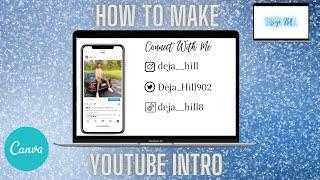 How To Make A YouTube Intro With Canva *FREE & EASY*