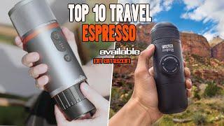 TOP 10 BEST ELECTRIC & HANDHELD PORTABLE TRAVEL ESPRESSO COFFEE MAKER ON AMAZON