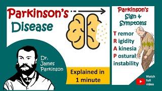 Parkinson's Disease | pathology of Parkinson's | pathology in 1 minute | neurodegenerative disease