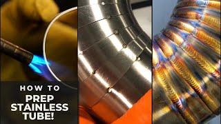 HOW TO PREP Stainless Steel Tube (QUICK) for TIG welding + Tips!