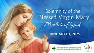 Jan. 1, 2025  Solemnity of the Blessed Virgin Mary with Fr. Dave Concepcion