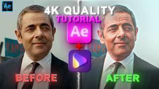 4K Quality Tutorial For your Edits!! || After Effects and Uniconverter AI Tutorial || @Patrick.ae7