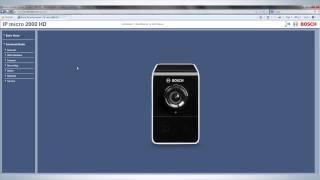 IP camera configuration -- Privacy masking