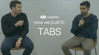 How We Built It: Tabs - Fireside Chat with Harrison Chase & Deepak Bapat
