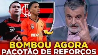 EXPLODIU AGORA! GRANDE  REFORÇO! ACABOU DE SAIR ! ÚLTIMAS NOTÍCIAS DO FLAMENGO