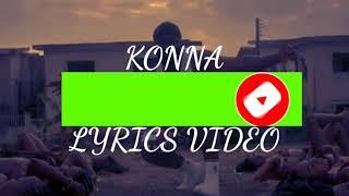 Harrysong - Konna (Lyrics Video) ft Rudeboy