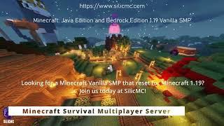 New Minecraft 1.19 Vanilla Survival Multiplayer Server // SilicMC