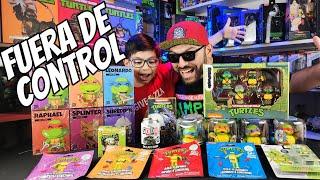 MEGAUNBOXING TMNT | NUMSKULL TUBBZ - JADA TOYS - LITTLE PEOPLE - YOU TOOZ - MINIMATES - FUNKO SODA