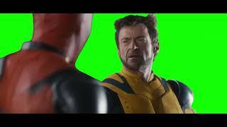 Deadpool saying "NO CAP!" to Wolverine meme - Deadpool & Wolverine - Green Screen