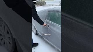 Condition of vehicles in snowy areas#shortvideos