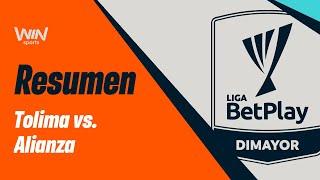 Tolima vs. Alianza (resumen y goles) | Liga BetPlay Dimayor 2024-2 | Fecha 14