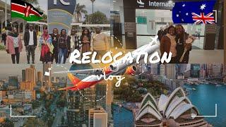 RELOCATE WITH ME FROM KENYA  TO AUSTRALIA  || THE WHOLE PROCESS || TRAVEL WITH ME