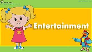 Learn about sources of entertainment for kids l learn about sources through which we get entertain
