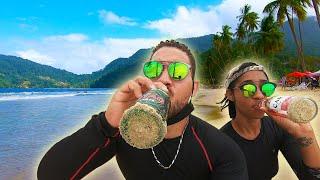 Maracas Beach Run with "Adventures with Lovie & Matt" | Foodie Nation VLOG