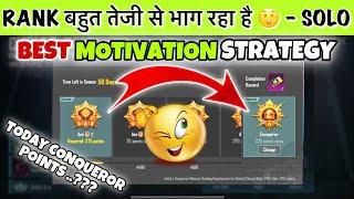 DAY 11 :  RANK BHAGNA KAB RUKEGA..? HOW TO PUSH SOLO CONQUERORE EASILY.?. TODAY CONQUEROR POINTS.