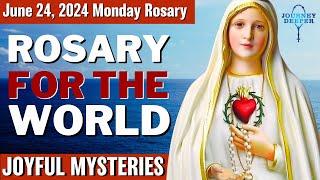 Monday Healing Rosary for the World June 24, 2024 Joyful Mysteries of the Rosary