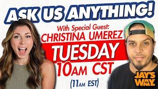 Live with Christina Umerez!! Where is she now?? POD X Travel 