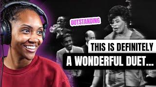 I COULD CRY.. | Sammy Davis Jr. & Ella Fitzgerald "S'Wonderful" on The Ed Sullivan Show (REACTION)