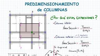 PREDIMENSIONAMIENTO DE COLUMNAS