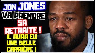 Jon JONES ANNONCE son DÉPART à la RETRAITE ! - Il aura eu une belle carrière !