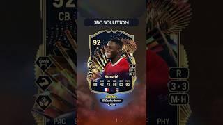 92 TOTS Ibrahima Konaté SBC Solution  #eafc24 #fc24 #ibrahimakonate #konate #totsfc24