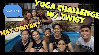 Yoga Challenge (Winner wins 1,000 pesos) | SARAVANAH SIBLINGS