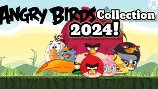 My entire Angry Birds collection 2024
