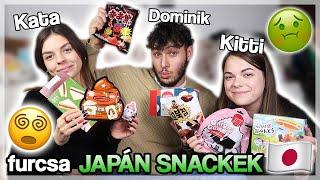 JAPÁN SNACKEK KÓSTOLÁSA mochik, kakis gumicukor, ehető gyerekjáték