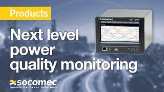 DIRIS Q800: Next level power quality monitoring. Engineered for accuracy, designed for ease