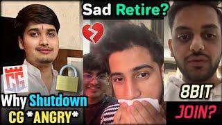 Owais RETIRE...  Hector Sad reply Omega  CG Owner Angry  Joining 8BIT?  Goblin Spower