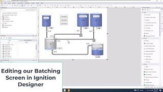 Editing our Batching Screen in Ignition Designer