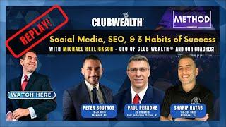 Social Media, SEO & 3 Habits of Success Throwdown