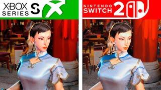 Street Fighter 6 | Switch 2 vs Xbox Series S  | Early Graphics Comparison