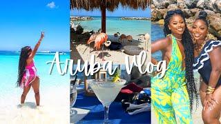 TRAVEL VLOG | 7 DAYS IN ARUBA! GIRLS TRIP +FLAMINGOS + BAR HOPPING + BOAT PARTY + MORE | CHEVB.