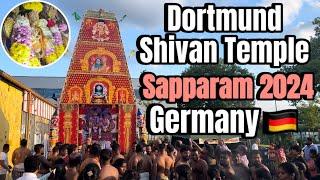 Dortmund Shivan Temple Sapparam 2024 Germany 