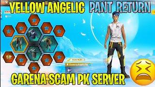 Free Fire Yellow Angelic Pant Return Pakistan Server 2023 | Free Fire Yellow Angelic Pant Return |