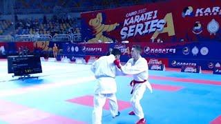 Enzo Berthon (FRA) Vs Mohamed Mahmoud (EGY) - Male -75kg Bronze Medal Karate1 Cairo Series A 2022