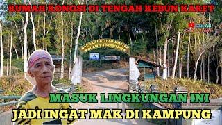 KEINDAHAN KAMPUNG TENGAH HUTAN, RUMAH PERKBEBUNAN SENTOOL